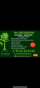 Logo Entreprise Desjardin pose de clôture de jardin Hérault 34