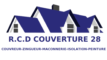 Logo RCD Couverture 28 traitement anti-humidité et infiltration d'eau Eure-et-Loir 28
