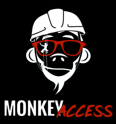 Logo MONKEY ACCESS intervention acrobatique avec cordage DAIX 21121