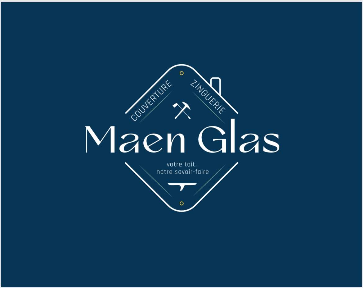 Logo Maen Glas couverture traitement anti-humidité et infiltration d'eau Morbihan 56