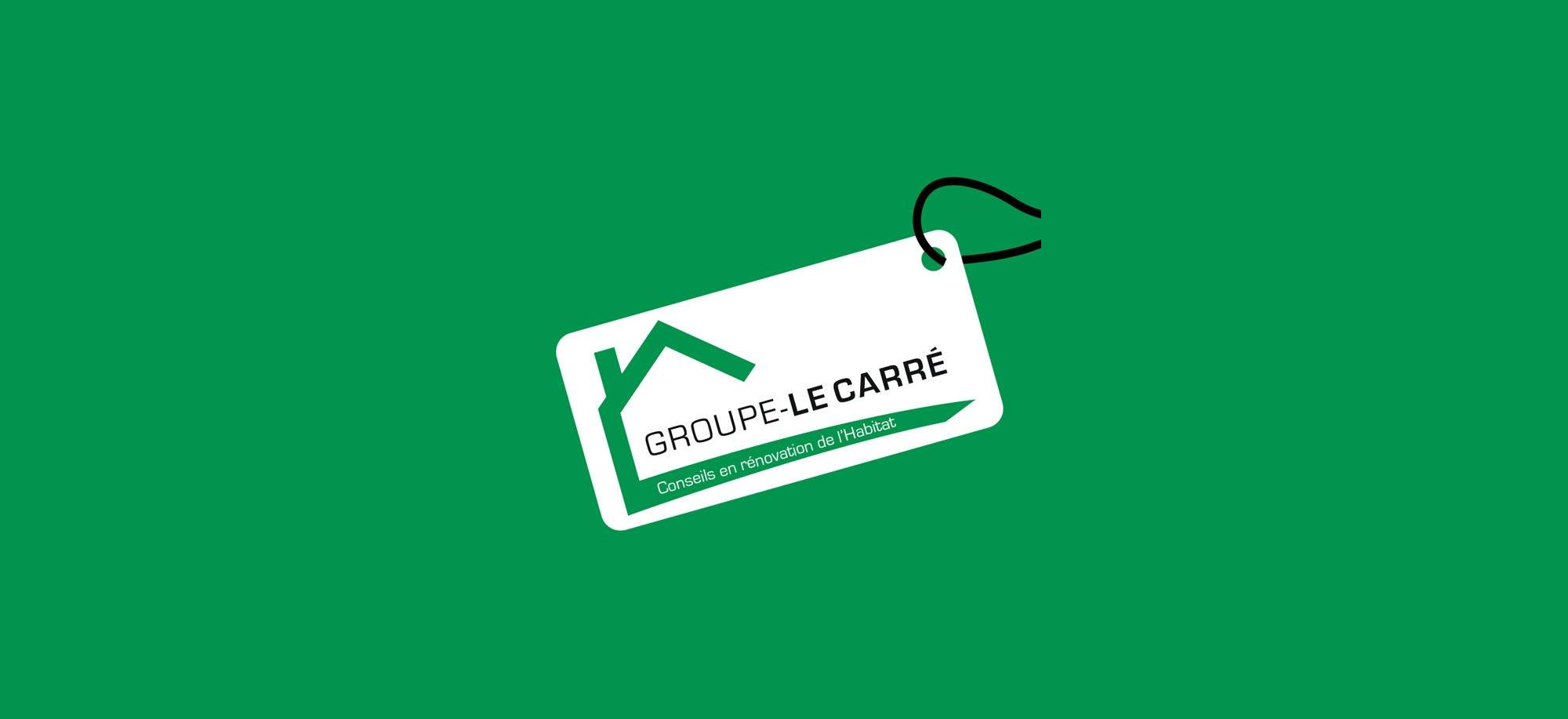 Logo CRH Groupe Le Carré installation de chauffage solaire thermique Bas-Rhin 67