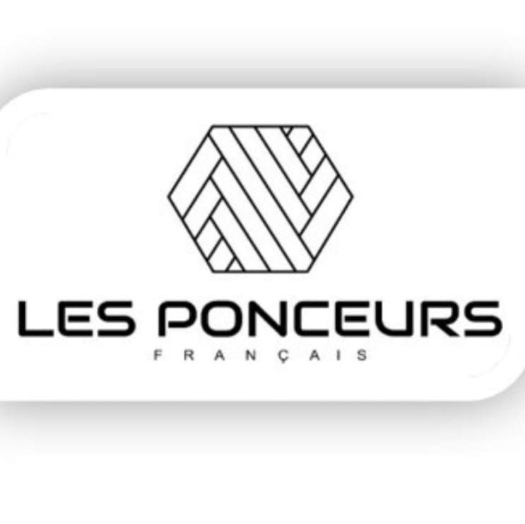 Logo Les Ponceurs Français pose de parquet ponçage vitrification Paris 75