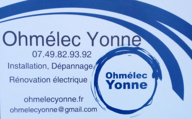 Logo Ohmélec Yonne E.I installation de système de chauffage électrique Yonne 89