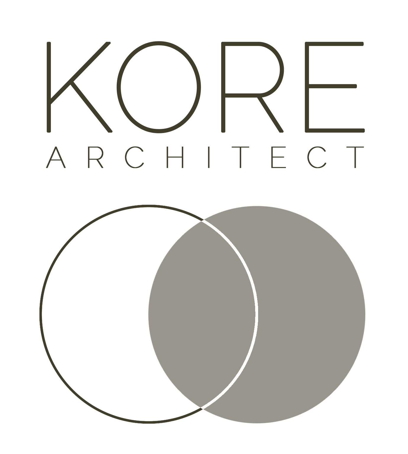 Logo Kore architect conception de plan de maison 34500