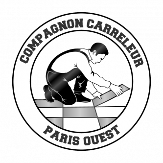 Logo Compagnon carreleur paris ouest taille de pierre Yvelines 78