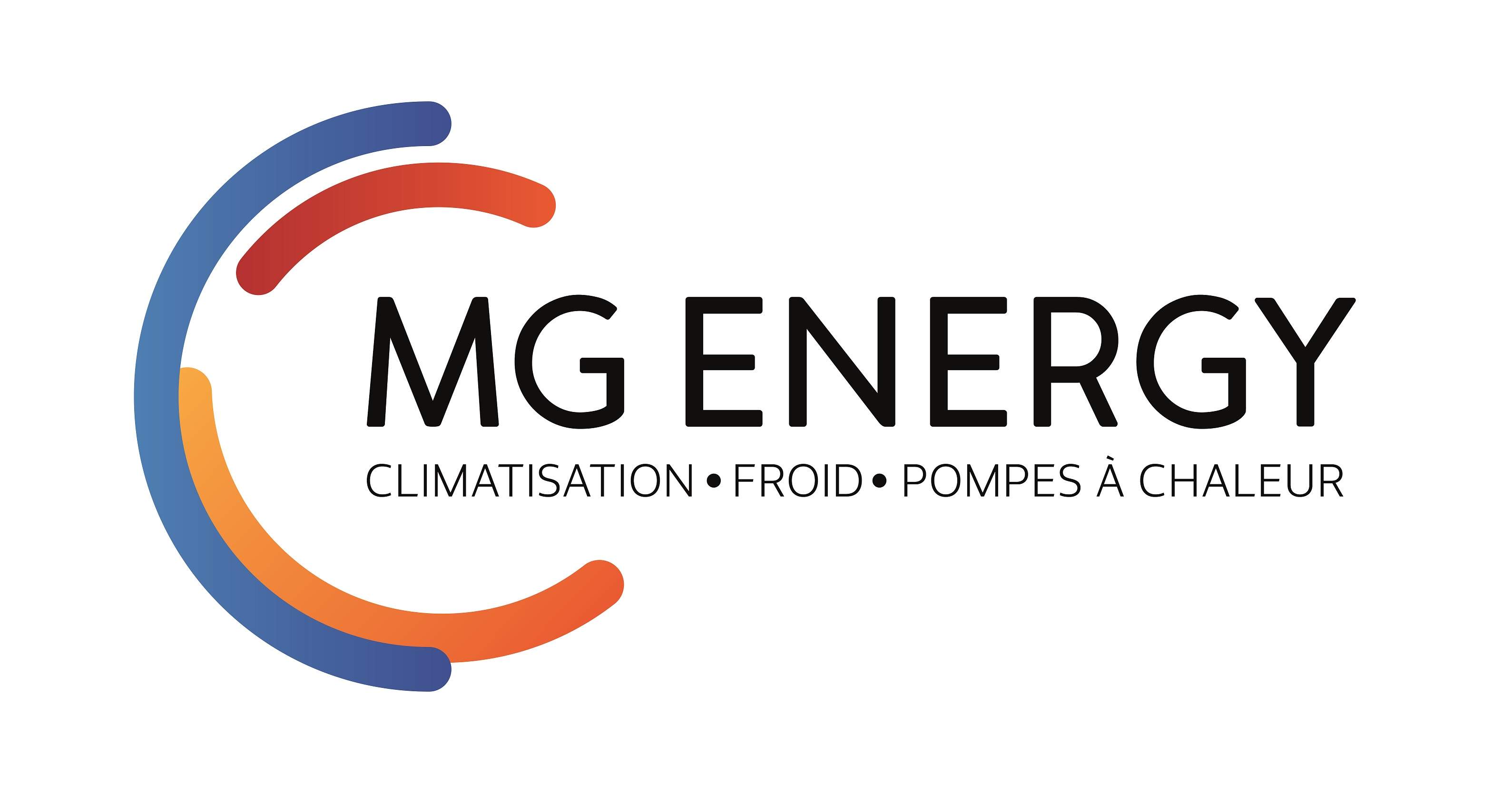 Logo MG ENERGY installation de système frigorifique et climatique 59400