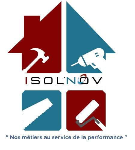 Logo SAS ISOL'NOV isolation thermique des façades et combles 59330