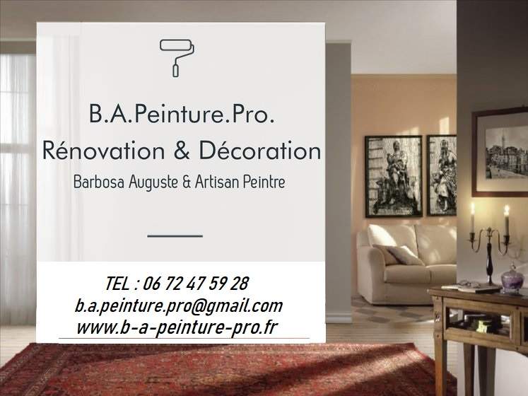 Logo b-a-peinture-pro peinture intérieure 12200