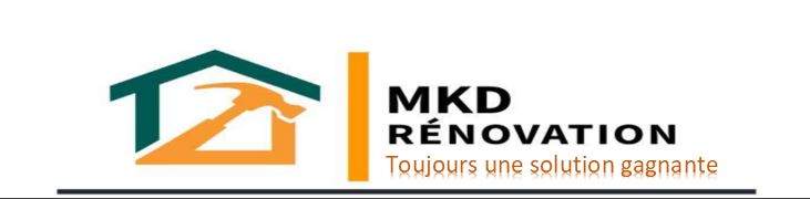 Logo M.K.D RENOVATION peinture intérieure Paris 75