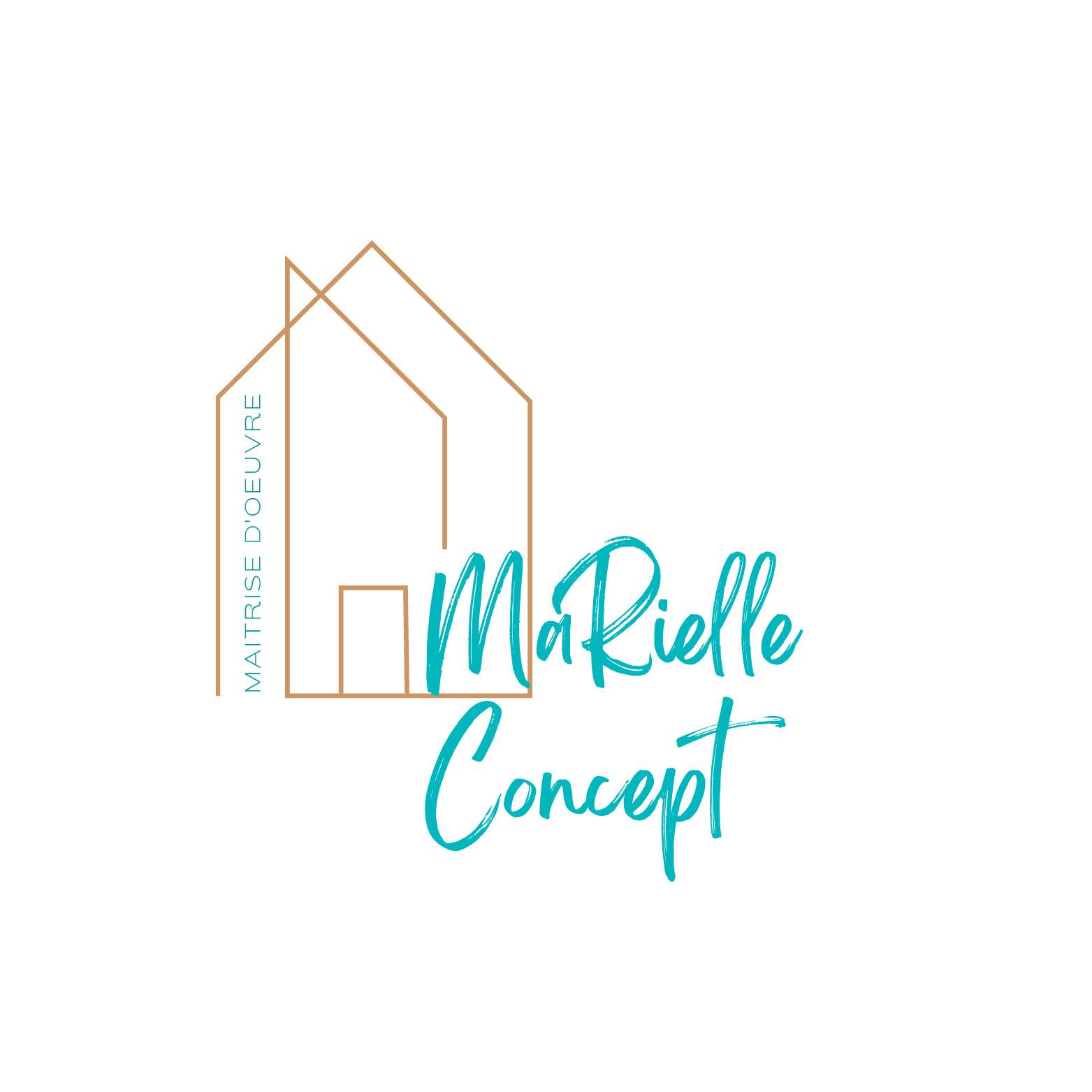 Logo MaRielle Concept conception de plan de maison 45140