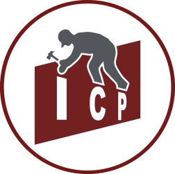 Logo ICP COUVERTURE intervention acrobatique avec cordage 51100