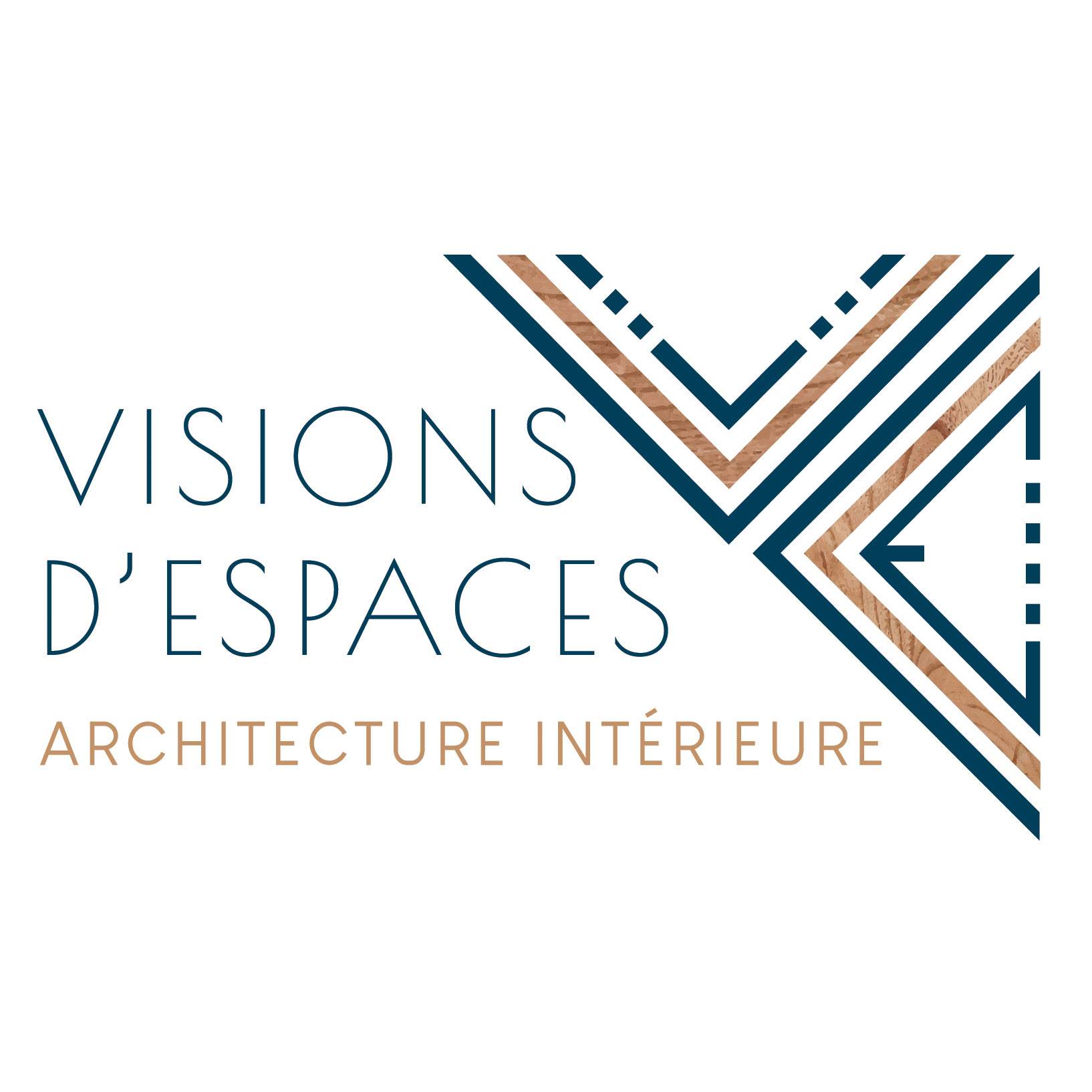 Logo Visions d'espaces gestion de propriété foncière et délimitation de terrain Landes 40