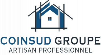 Logo COIN-SUD / Solution pour tous vos projets de construction, de rénovation et de finition. démolition et ramassage de gravats Gard 30