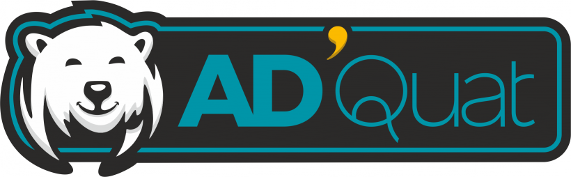 Logo AD'Quat isolation thermique des façades et combles 85190