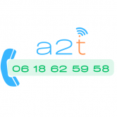Logo A2T Electricité installation d'antennes tv et paraboles Ille-et-Vilaine 35