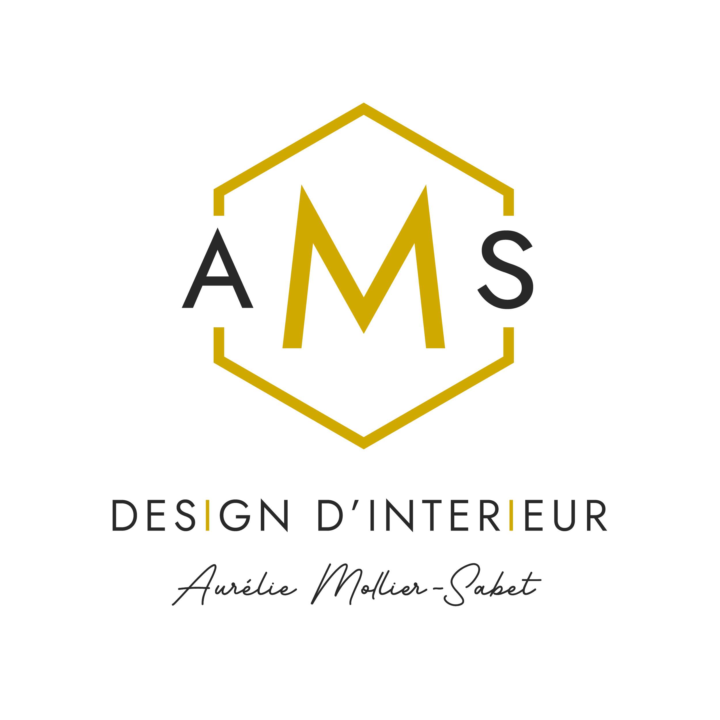 Logo AMS DESIGN D'INTERIEUR agencement intérieur Savoie 73