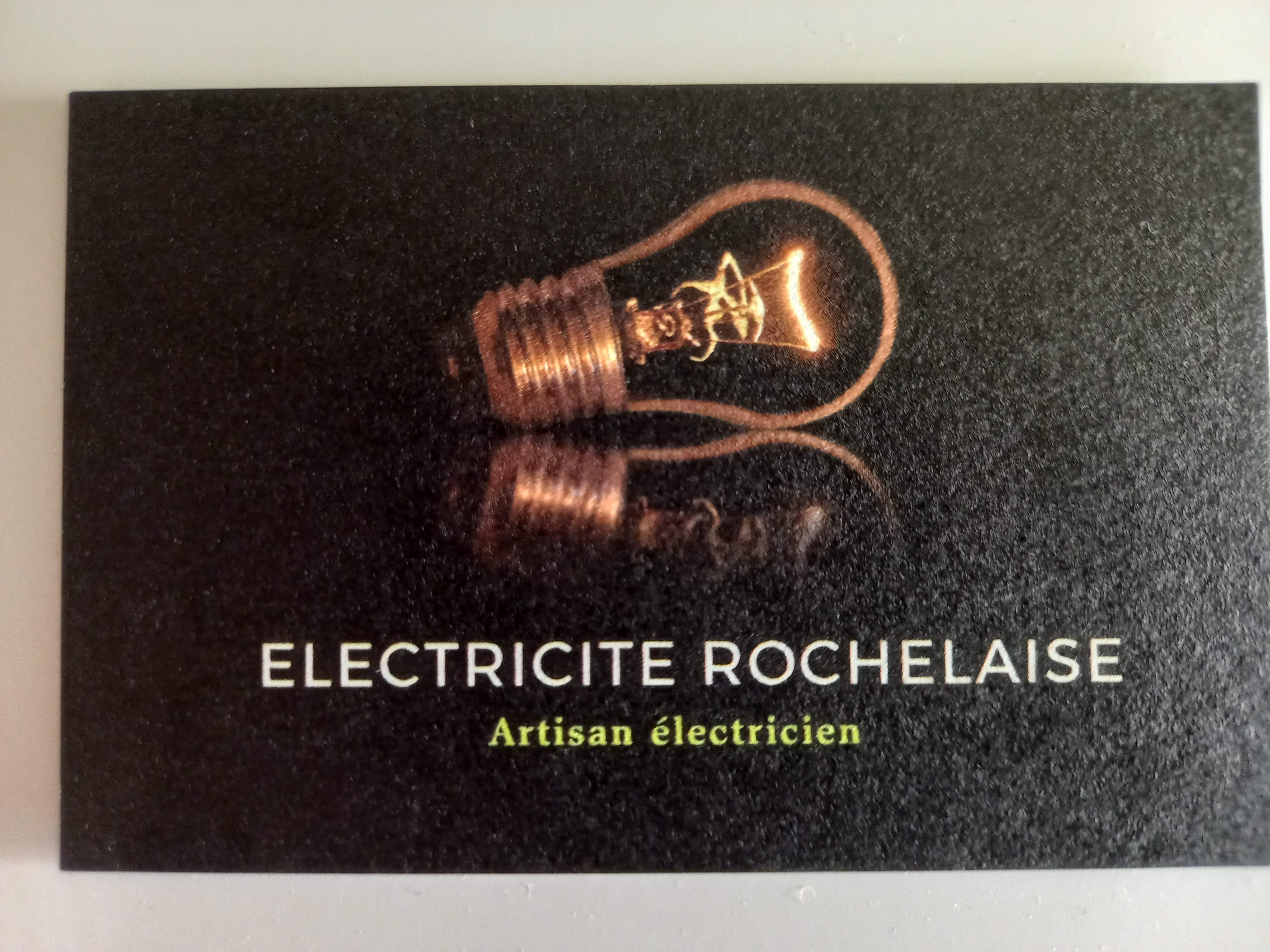 Logo Électricité Rochelaise installation d'antennes tv et paraboles 17220