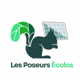 Logo Les Poseurs Écolos installation de panneaux photovoltaïques 06000