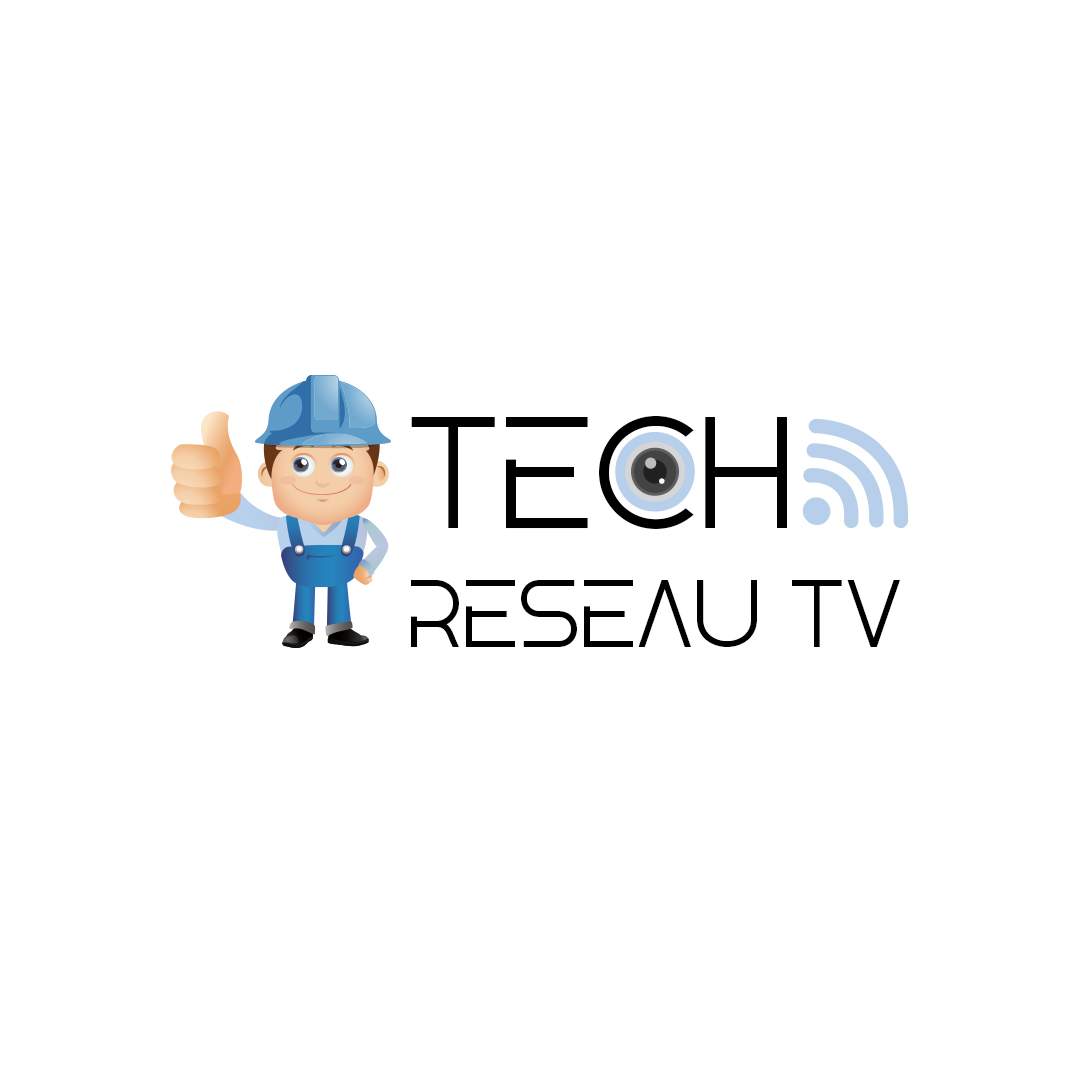 Logo TECH RESEAU TV installation d'antennes tv et paraboles 13390