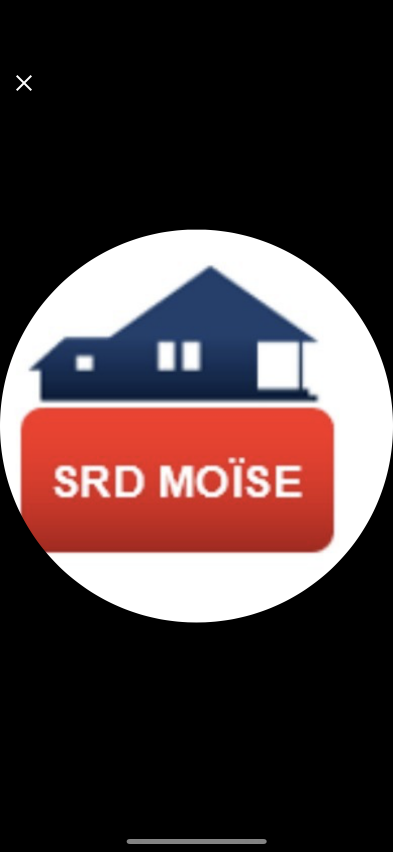 Logo SRD MOISE peinture intérieure 75011