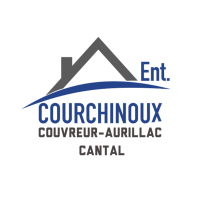 Logo Courchinoux Couvreur Aurillac Cantal pose d'étanchéïté sur toiture et terrasse Cantal 15