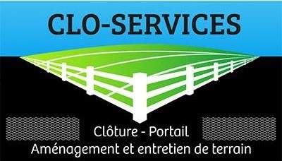 Logo Clo Services pose de clôture de jardin 63000
