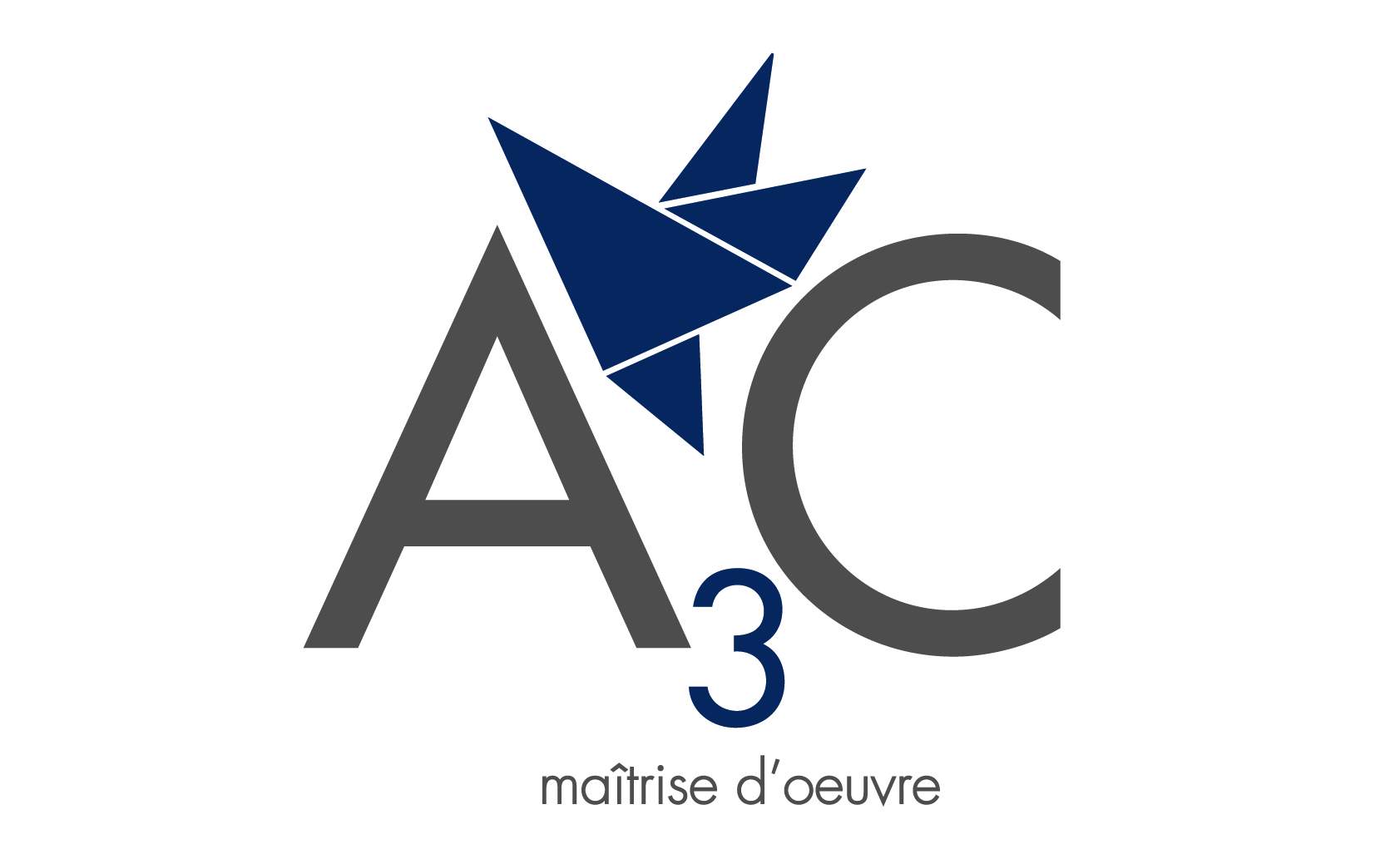 Logo A3C MAITRISE D'OEUVRE gestion de propriété foncière et délimitation de terrain 17220