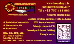 Logo HOw CAn HElp YOu (HoCaHeYo) installation d'alarme 74570