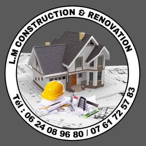 Logo L.M construction & rénovation décoration d'intérieur 95140