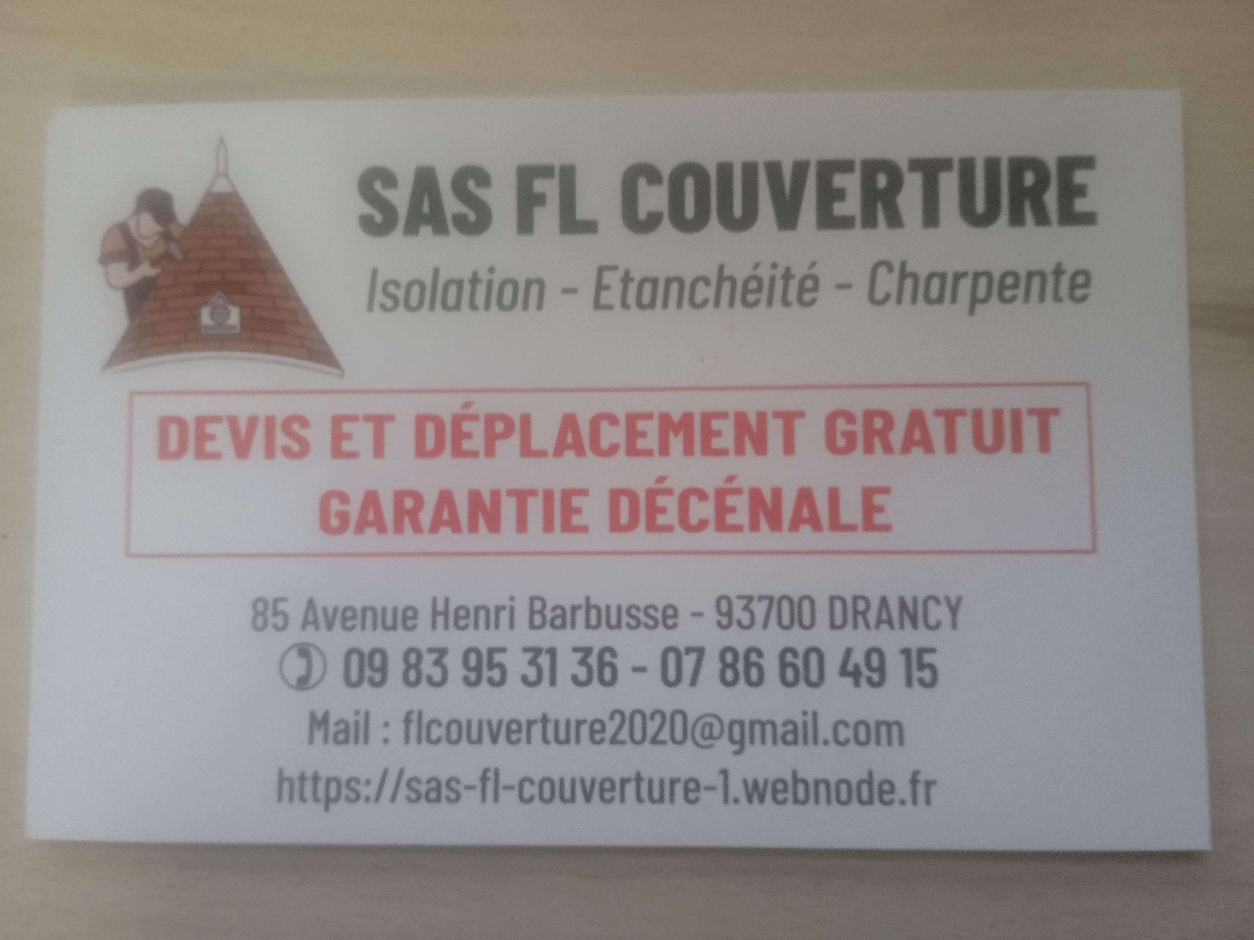 Logo Couverture SAS fl. traitement du bois contre les termites et insectes Seine-Saint-Denis 93