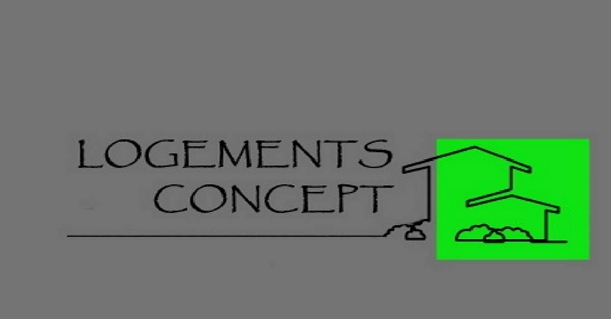 Logo Logements concept agencement intérieur 64000