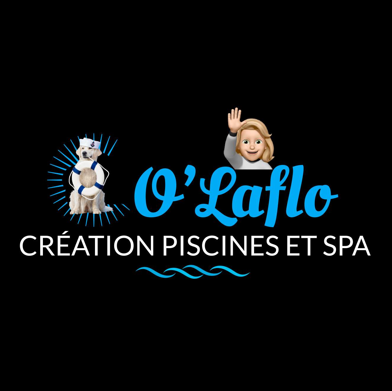 Logo O'LAFLO installation d'abri de piscine 86300