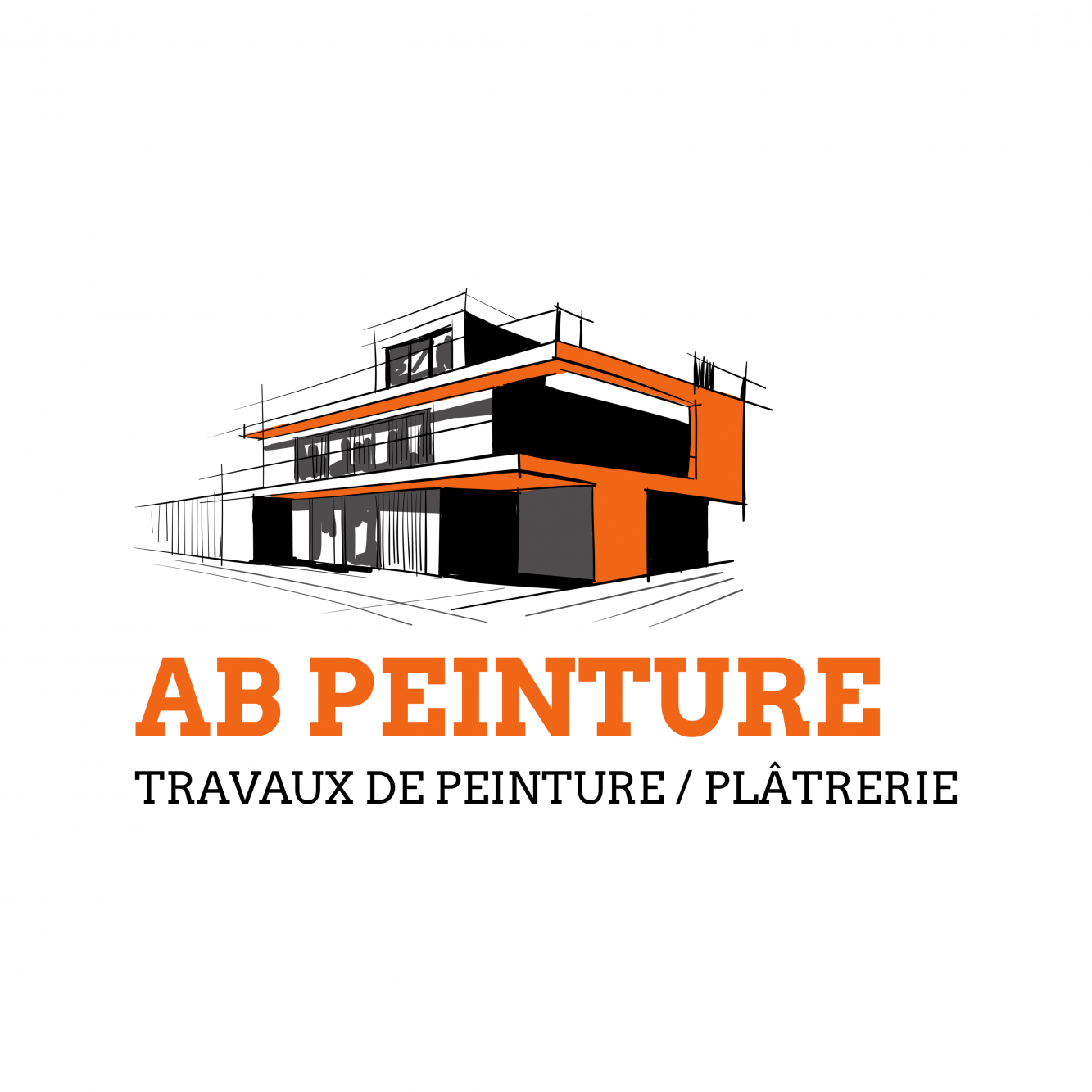 Logo AB PEINTURE peinture intérieure 41100