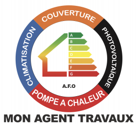 Logo AFO photovoltaïque clim installation de panneaux photovoltaïques 31240