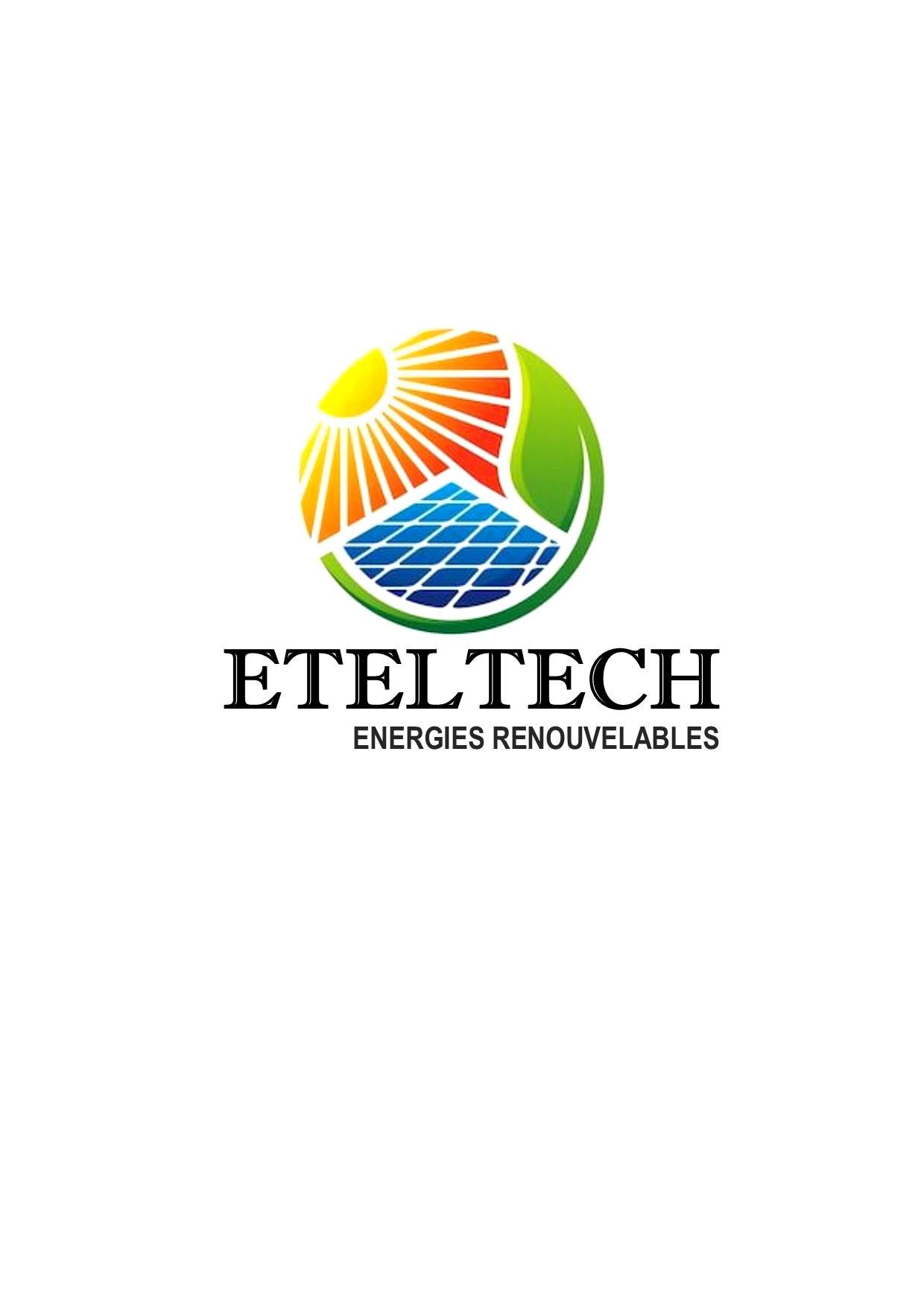 Logo ETELTECH Energies Renouvelables installation de pompe à chaleur 22400