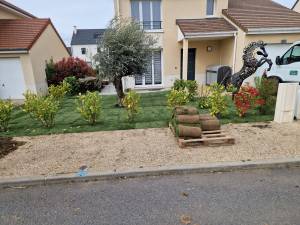 Logo Morais Espaces verts rambouillet pose de terrasse en bois Yvelines 78