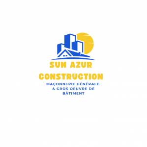 Logo SUN AZUR CONSTRUCTION démolition et ramassage de gravats 83550