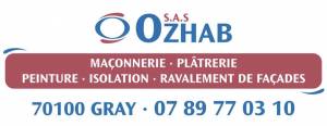 Logo OZHAB conception de plan de maison Haute-Saône 70