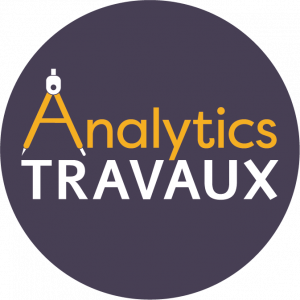 Analytics TRAVAUX agenceur Calvados 14 Logo Analytics TRAVAUX agencement intérieur Calvados 14