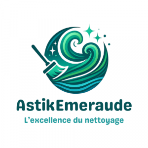 Logo AstikEmeraude nettoyage de chantier et gros ménage Ille-et-Vilaine 35