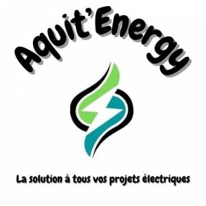 Logo AQUIT'ENERGY câblage de maison et raccordement électrique Landes 40