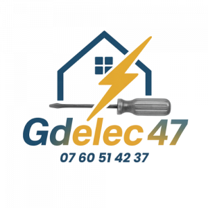 Logo GDELEC47 électricité et installation électrique Lot-et-Garonne 47