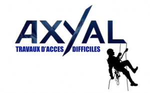 Logo AXYAL Travaux d'Accès Difficiles couverture de toit et revêtement étanche 44600