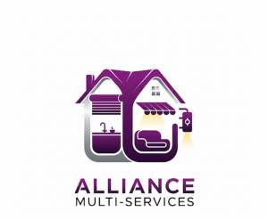 Logo Alliance Multi-Services menuiserie 01630