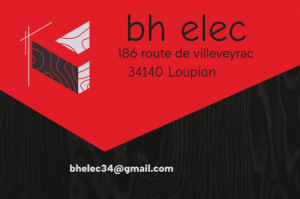 Logo bh elec aménagement intérieurs des combles Hérault 34