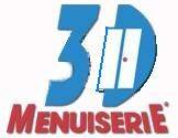 Logo 3D Menuiserie pose de fenêtre et porte-fenêtre 33560