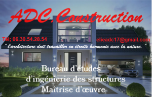 ADC.Construction expert en bâtiment Gard 30 Logo ADC.Construction expertise en bâtiment et étude des constructions Gard 30