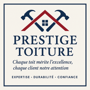 Logo Prestige toiture pose de zinguerie et pièce de zinc Loire-Atlantique 44