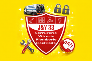 J&Y33 chauffagiste 33600 Logo J&Y33 installation de système de chauffage 33600