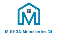 Logo MURCIA Menuiseries 34 restauration de verres et vitres Hérault 34